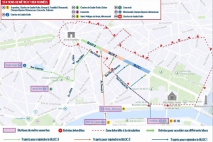 游行已开始巴黎庆典安排：23:00起巡游→总统接见→主场狂欢