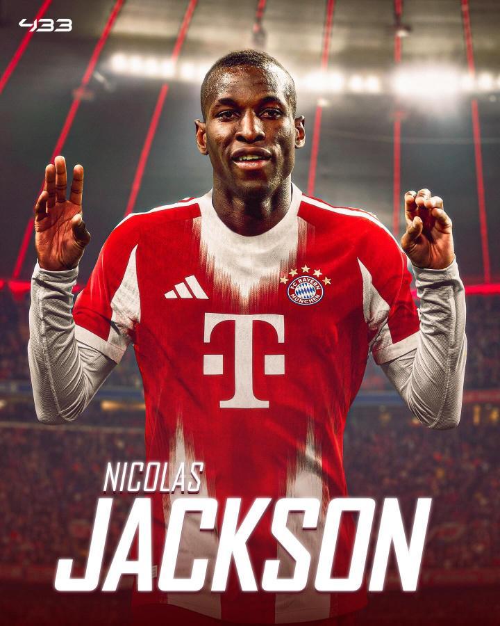 华体会-记者:拜仁与杰克逊达成口头协议!正与切尔西谈租借+6000万买断