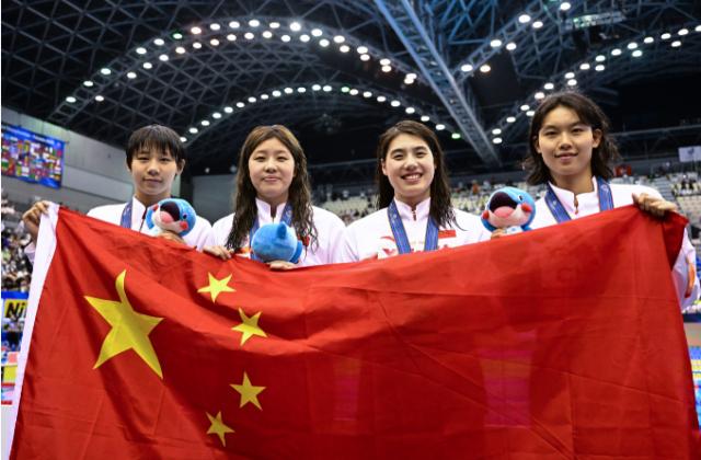 游泳世锦赛中国5金收官 张雨霏5枚奖牌无愧一姐